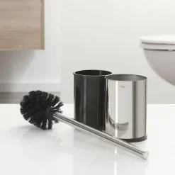 Tiger Bathroom Accessori Tiger Colar Freestanding Toilet Brush & Holder - Polished Stainless Steel -Deals Accessory Ranges Store 1314930346 d2