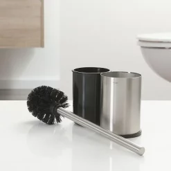 Tiger Bathroom Accessori Tiger Colar Freestanding Toilet Brush & Holder - Brushed Stainless Steel -Deals Accessory Ranges Store 1314930946 d2