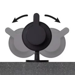 Tiger Bathroom Accessori Tiger Tune Swivel Soap Dispenser - Brushed Stainless Steel/Black -Deals Accessory Ranges Store 1326030946 d1