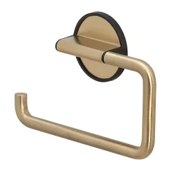 Tiger Bathroom Accessori Tiger Tune Toilet Roll Holder - Brushed Brass/Black -Deals Accessory Ranges Store 1326535646 d1