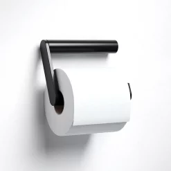 Keuco Plan Toilet Roll Holder - Black -Deals Accessory Ranges Store 14962370000 l