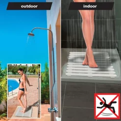 Wenko 55x55cm Grey Duckboard