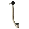 Just Taps Plu JTP Vos Matt Black Click Clack Bath Filler Waste