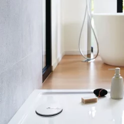 Wirquin Slim+ Extra Flat 90mm Shower Tray Waste - Chrome -Deals Accessory Ranges Store 30723374 d1