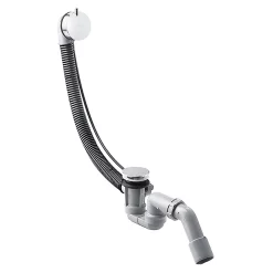 Hansgrohe Flexaplus S Complete Set Waste & Overflow Set For Standard Bathtubs