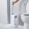 Joseph Joseph Bathroom Joseph Joseph Flex Store Toilet Brush With Extra-Large Caddy - Blue/White