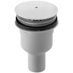 Duravit Shower Tray Waste With Vertical Outlet - White