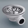 Victorian Plumbing 1.5" Basket Strainer Sink Waste - Stainless Steel