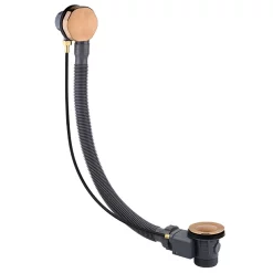 Arezzo Brushed Bronze Bath Pop-up Waste & Overflow -Deals Accessory Ranges Store abrzbthw l