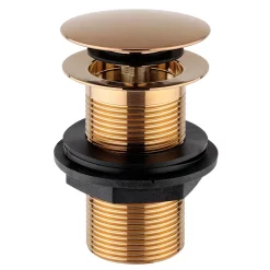 Arezzo Brushed Bronze Unslotted Click Clack Basin Waste -Deals Accessory Ranges Store abrzbwu l