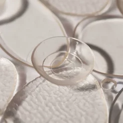 Croydex Pebbles PVC Bath Mat - 700 X 350mm - Clear -Deals Accessory Ranges Store ag300032ai1