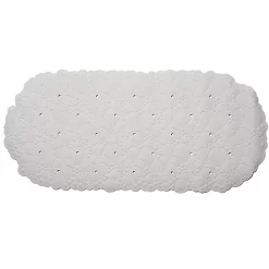 Croydex Bubbles Anti-Bacterial Rubber Bath Mat White