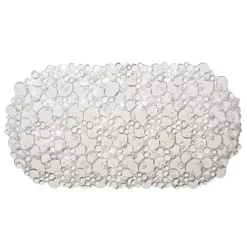 Croydex Bubbles PVC Bath Mat - 700 X 350mm - Clear -Deals Accessory Ranges Store ah220732ai3