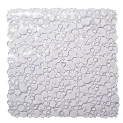 Croydex Bubbles PVC Shower Mat - 530 X 530mm - Clear -Deals Accessory Ranges Store ah220832ai1