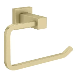 Arezzo Brushed Brass Square Toilet Roll Holder -Deals Accessory Ranges Store azbb31 d2