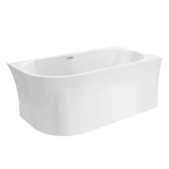 Arezzo 1500 X 750 Modern Curved Corner Bath -Deals Accessory Ranges Store azc15 d2