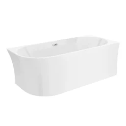 Arezzo 1700 X 750 Modern Curved Corner Bath -Deals Accessory Ranges Store azc17 detail1