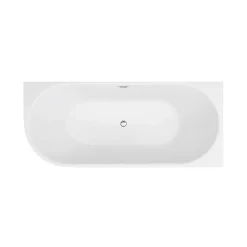 Arezzo 1700 X 750 Modern Curved Corner Bath -Deals Accessory Ranges Store azc17 n d3