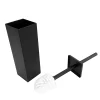 Arezzo Square Toilet Brush Matt Black -Deals Accessory Ranges Store azsqtbmb d1