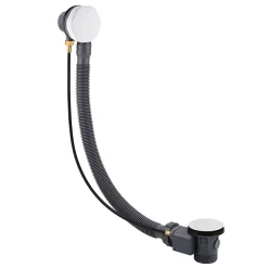 Arezzo Matt White Bath Pop-up Waste & Overflow -Deals Accessory Ranges Store azwhtbwl