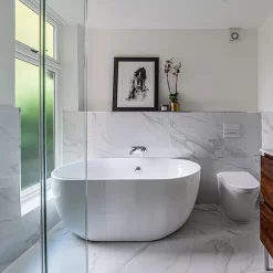 BC Designs Dinkee Freestanding Modern Bath 1500 X 780mm -Deals Accessory Ranges Store bas012bc d1