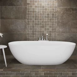 BagnoDesign Koy Bagnoquartz Stone Freestanding Bath -Deals Accessory Ranges Store bdbkoy860ws d2