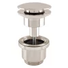 BagnoDesign Aquaeco Brushed Nickel Universal Push Button Basin Waste