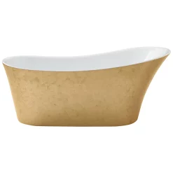 Heritage Bathroom Heritage Holywell Freestanding Acrylic Bath (1710 X 745mm) - Gold Effect -Deals Accessory Ranges Store bhofs00gld d1