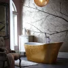 Heritage Bathroom Heritage Holywell Freestanding Acrylic Bath (1710 X 745mm) - Gold Effect