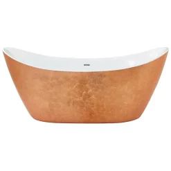 Heritage Bathroom Heritage Hylton Freestanding Acrylic Bath (1730 X 730mm) - Copper Effect -Deals Accessory Ranges Store bhyfs00cop d1