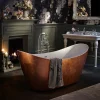 Heritage Bathroom Heritage Hylton Freestanding Acrylic Bath (1730 X 730mm) - Copper Effect
