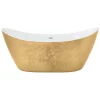 Heritage Bathroom Heritage Hylton Freestanding Acrylic Bath (1730 X 730mm) - Gold Effect