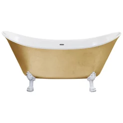 Heritage Bathroom Heritage Lyddington Freestanding Acrylic Bath (1730 X 750mm) With Feet - Gold Effect -Deals Accessory Ranges Store blyfs00gld l