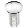 Bristan Round Push Button Unslotted Waste - Chrome