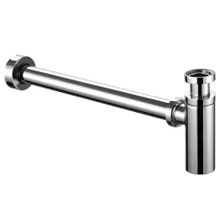 Britton Bathrooms - Flat Bottom Bottle Trap With Pipe