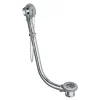 Crosswater - Chrome Exposed Bath Waste With Plug And Chain