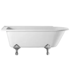 Urlington Bathroom Burlington Hampton LH 1700 X 750mm Showering Bath + Legs -Deals Accessory Ranges Store burhamplhl 1