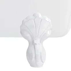 Urlington Bathroom Burlington 1640 Bateau Roll Top Bath + White Claw Feet