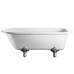 Urlington Bathroom Burlington Blenheim Single Ended 1700 X 750mm Freestanding Bath + Legs -Deals Accessory Ranges Store burlingtonblenheimsingleended1700mmfreestandingbathwithlegsdetail1