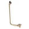 Chatsworth Traditional Luxury Exposed Retainer Bath Tub Waste Brushed Brass