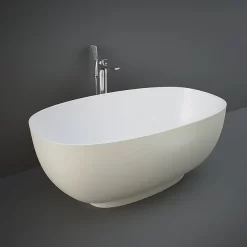 RAK Ceramic RAK Cloud Matt Greige Freestanding Bath (1400 X 753mm) -Deals Accessory Ranges Store clobt14075505 l