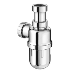 Victorian Plumbing Chrome Plated Plastic Universal Telescopic Basin Bottle Trap