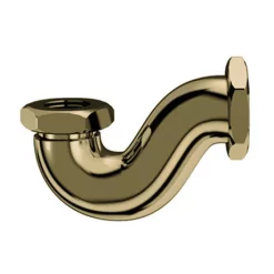 Urlington Bathroom Burlington Gold Shallow Seal P-Trap