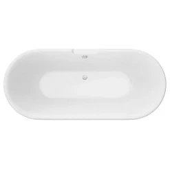 Victorian Plumbing Duke Grey 1695 Double Ended Roll Top Bath W. Ball + Claw Leg Set -Deals Accessory Ranges Store dukegrey1695doubleendedrolltopbathd2