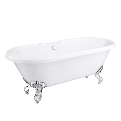 Victorian Plumbing Duke 1795 Traditional Roll Top Bath -Deals Accessory Ranges Store duketraditionalrolltopbath1795mmballclawfeetnd3