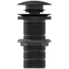 Ideal Standard Silk Black Unslotted Clicker Basin Waste