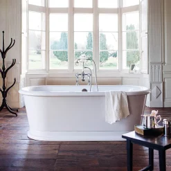 Urlington Bathroom Burlington London 1800 X 850mm Round Soaking Tub -Deals Accessory Ranges Store e18 l
