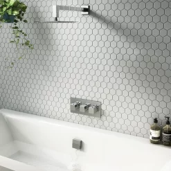 Nuie - Square Slimline Freeflow Bath Filler