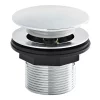 Nuie Chrome Push Button Bath Waste Without Overflow -Deals Accessory Ranges Store e324 lrg