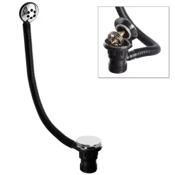 Victorian Plumbing Easy Clean Chrome Click Clack Bath Waste With Overflow -Deals Accessory Ranges Store easycleanchromeclickclackbathwastewithoverflowlrg